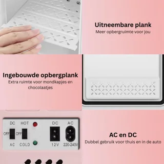 Beauty Fridge 4L Roze