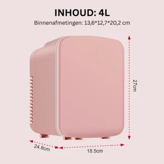 Beauty Fridge 4L Roze