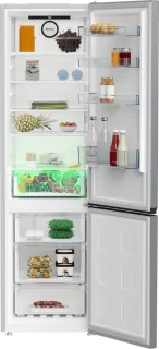 Beko B5RCNE406HXB Koelkast Vrijstaand 355L Zilver