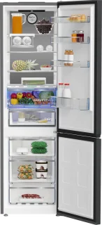 Beko B5RCNE406LXBRW koel-vriescombinatie 355L zwart