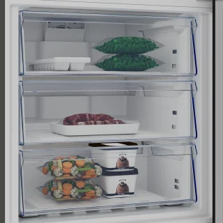 Beko B5RCNE565HXP Koelvriescombinatie 490L