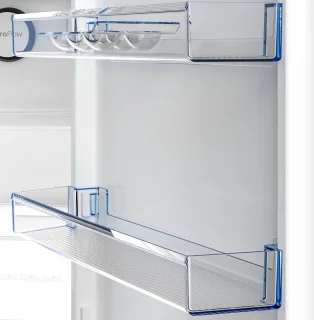 Beko B7RCNE407HXBR Koelvriescombinatie Zwart