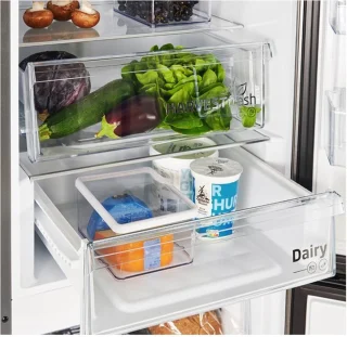 Beko B7RCNE408HG koel-vriescombinatie grijs