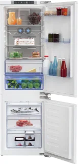 Beko BCNA275E4FN Koel-vriescombinatie Inbouw 254L Wit