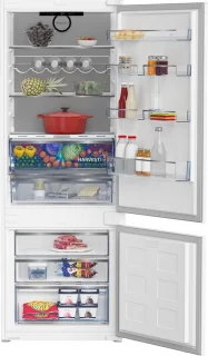 Beko BCNE400E50SHN Koel-vriescombinatie Inbouw 370L Wit
