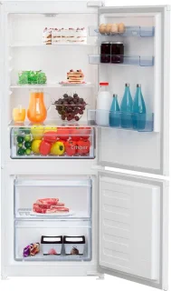 Beko BCSA240K4SN inbouw koelvriescombinatie