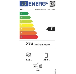 Beko combikoelkast B5RDNE504LDXB