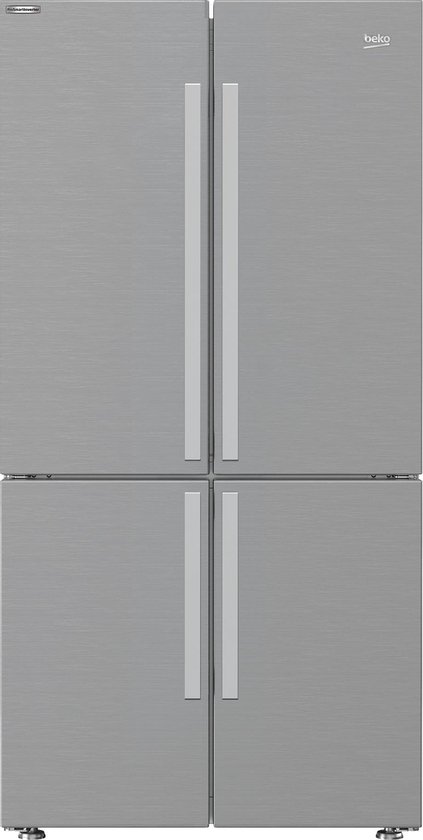 Beko GN1406231XBN Amerikaanse koelkast roestvrijstaal