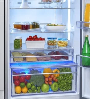 Beko GNE60530DXN Amerikaanse koelkast French Door RVS