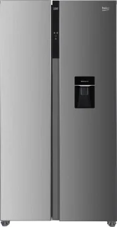Beko GNO5322WDXPN Amerikaanse koelkast roestvrijstaal 532L
