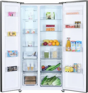 BEKO GNO5323XPN Side by Side Koelkast RVS