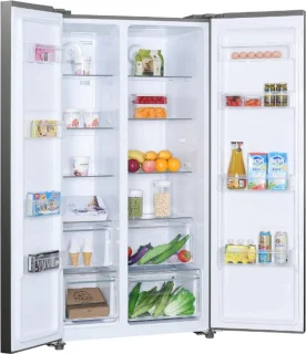 BEKO GNO5323XPN Side by Side Koelkast RVS