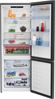 Beko RCNE560E40ZXBRN Combi Koelkast