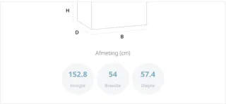 Beko RCSA240K40SN Koelvriescombinatie