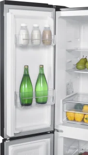 Bella BMD-448DDI Amerikaanse Koelkast 4 Deurs 362L Dark Inox