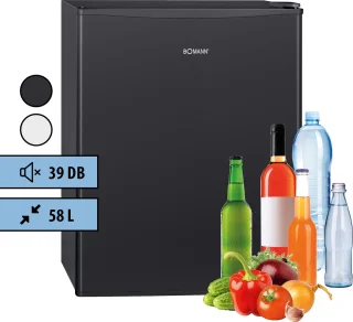 Bomann KB 7347 Mini-koelkast zwart