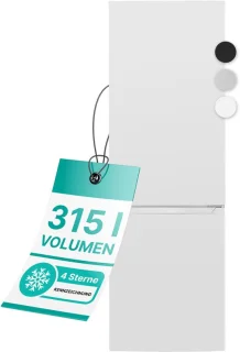 Bomann KG 7357 koel-vriescombinatie