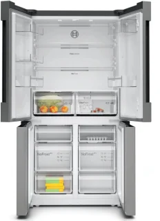 Bosch KFN96VPEA Amerikaanse koelkast Serie 4 RVS