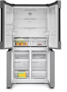 Bosch KFN96VPEA Amerikaanse koelkast Serie 4 RVS