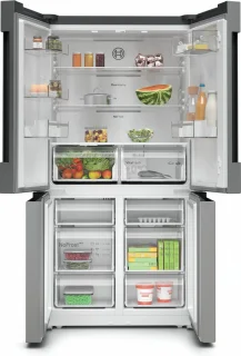 Bosch KFN96VPEA Amerikaanse koelkast Serie 4 RVS