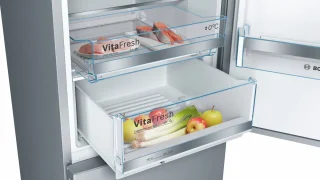 Bosch KGE36ALCA Koel-vriescombinatie RVS