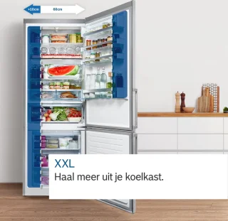 Bosch KGE49AWCA Serie 6 Koel-vriescombinatie Wit