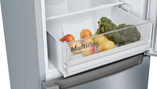 Bosch KGN33NLEB Serie 2 Koel-vriescombinatie RVS
