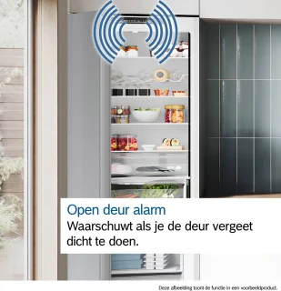 Bosch KGN33NSDB Serie 2 Koel-vriescombinatie Zilver