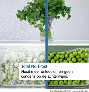 Bosch KGN33NWDA Koel-vriescombinatie Serie 2 Wit