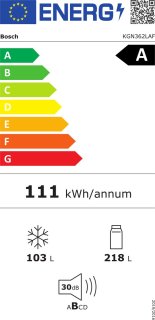 Wat vinden we goed aan de Bosch KGN362LAF Koel-vriescombinatie