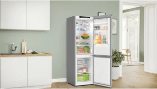 Bosch KGN362LBF Serie 4 Koel-vriescombinatie RVS
