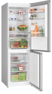 Bosch KGN367LDF Serie 4 Koel-vriescombinatie Roestvrijstaal