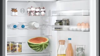 Bosch KGN36VXCT Serie 4 koel-vriescombinatie zwart