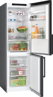 Bosch KGN36VXCT Serie 4 koel-vriescombinatie zwart