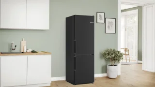Bosch KGN36VXCT Serie 4 koel-vriescombinatie zwart