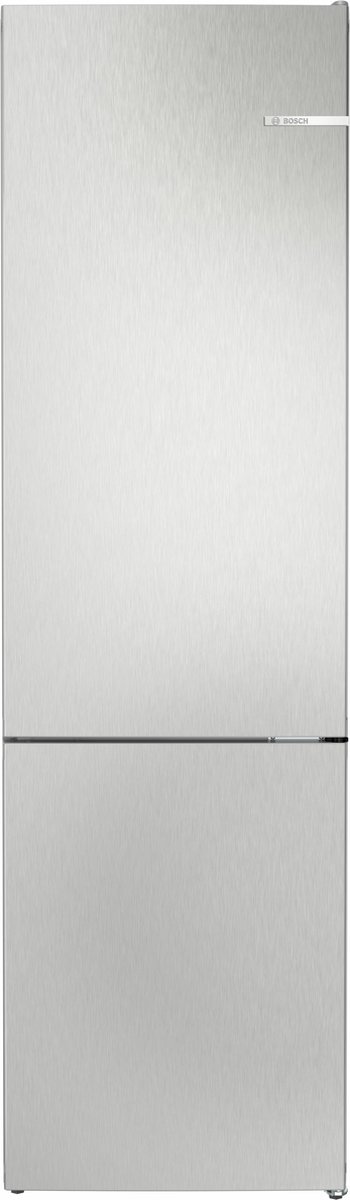 De Bosch KGN392LBF Serie 4 koel-vriescombinatie RVS in één oogopslag