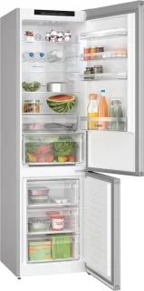 Bosch KGN392LBF Serie 4 koel-vriescombinatie RVS
