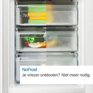Bosch KGN392LBF Serie 4 koel-vriescombinatie RVS