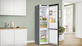 Bosch KGN39VXBT Serie 4 Koel-vriescombinatie Zwart