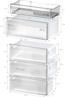 Bosch KGN492IAF Serie 4 Koel-vriescombinatie RVS