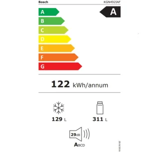 Bosch KGN492IAF Serie 4 Koel-vriescombinatie RVS