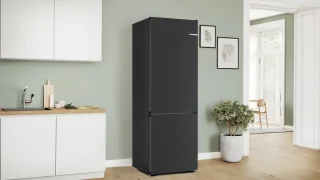 Bosch KGN492XCF Serie 4 Vrijstaande Koelvriescombinatie Zwart