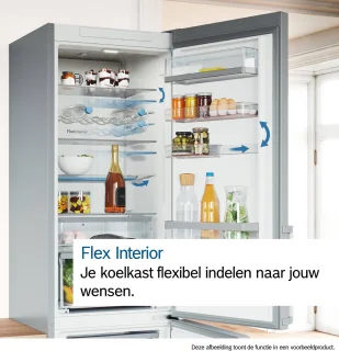 Bosch KGN49AIBT Serie 6 Koel-vriescombinatie RVS