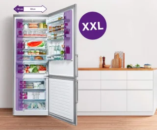 Bosch KGN86AIDR Koelvriescombinatie XXL 86cm