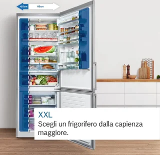 Bosch KGN86AIDR Koelvriescombinatie XXL 86cm