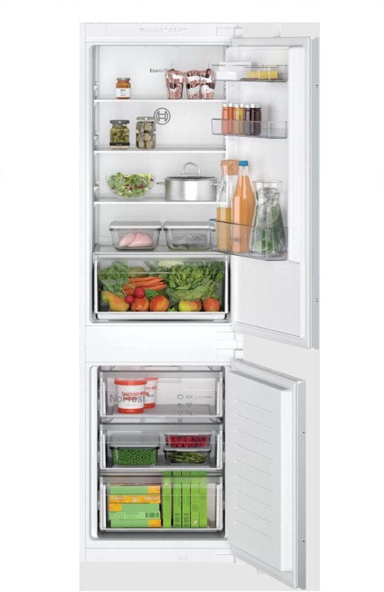 Bosch KIN86NSE0 Serie 2 Inbouw Koel-vriescombinatie 260L review