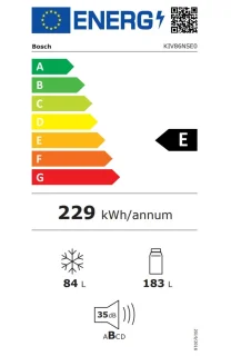 Bosch KIV86NSE0 Serie 2 Koel-vriescombinatie inbouw