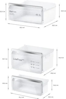 Bosch KIV87VFE0 Serie 4 Inbouw Koel-vriescombinatie 270L