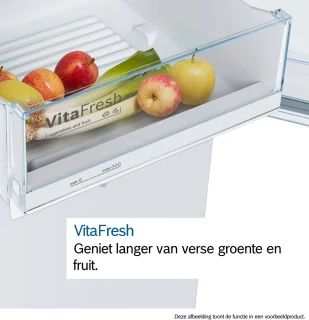 Bosch KSV36VXDP Serie 4 Vrijstaande Koelkast Zwart