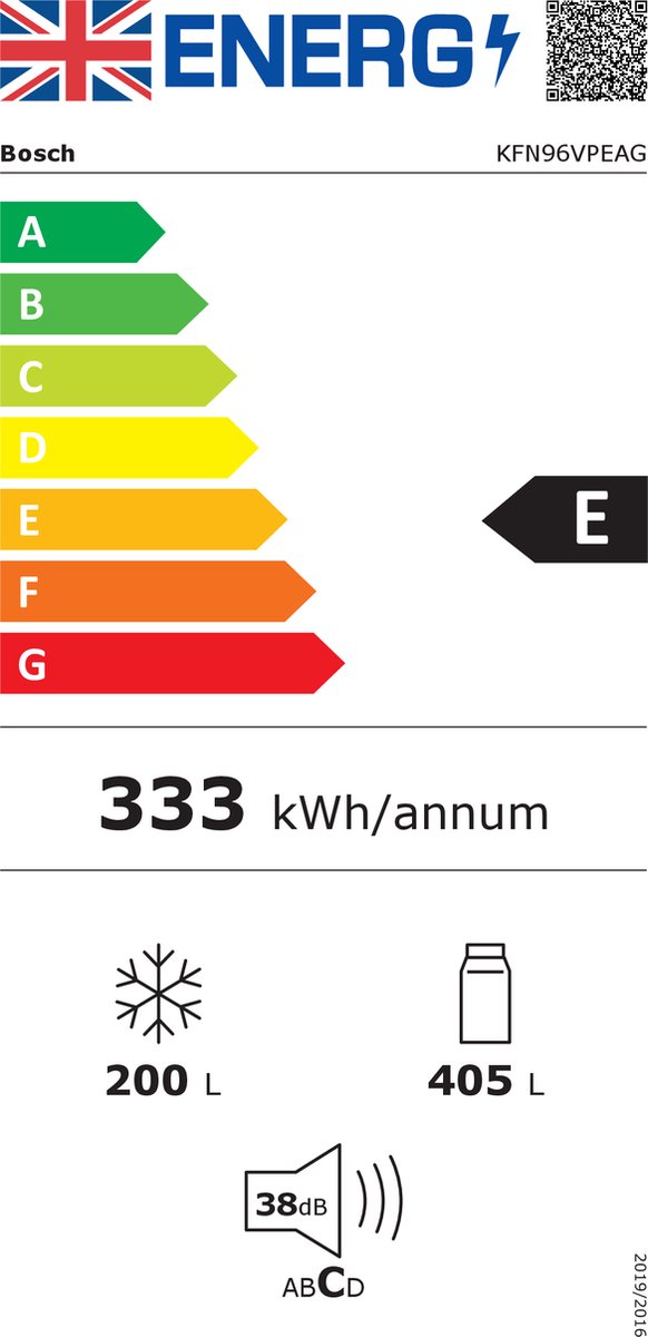 Wat vinden we goed aan de Bosch Serie 4 KFN96VPEAG amerikaanse koelkast roestvrijstaal